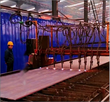 甘肃金川钢结构车间数控等离子切割机